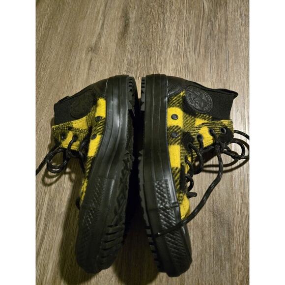 Converse Woolrich CTAS Hi Chelsea Boot 553385C Black/Yellow Size US‎ 6.5 EU 37 - Picture 7 of 14